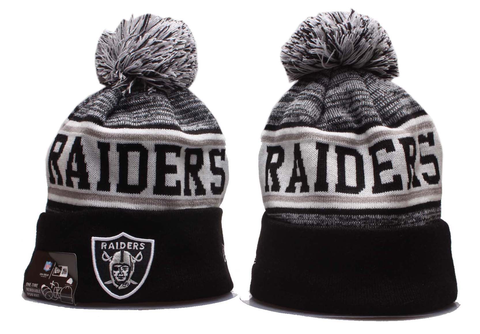 2023 NFL Oakland Raiders beanies ypmy2